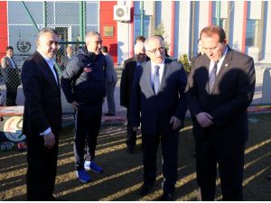 Eskişehirspor'a moral ziyareti