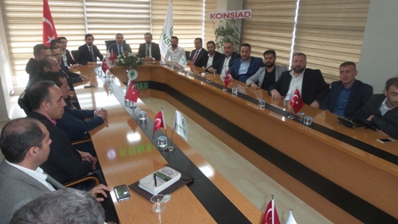 KONSİAD eski başkanı ve AK Parti İstanbul Milletvekili Başçı Konya’ya geldi