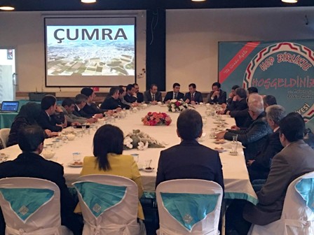 Altunyaldız’dan Çumra ziyareti