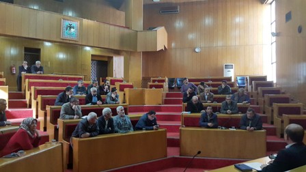 Büyükşehir hafriyatçıları bilgilendirdi