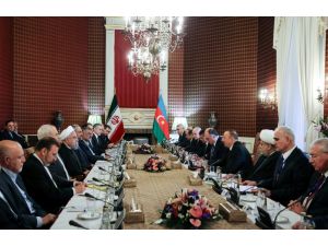 Azerbaycan Cumhurbaşkanı Aliyev, İran'da