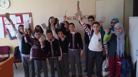 Öğrenciler atıkları geri dönüşüme kazandırdı