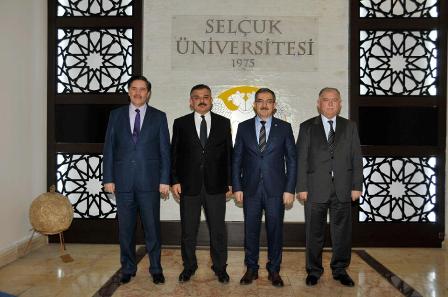 Kaymakamlardan Şahin’e ziyaret