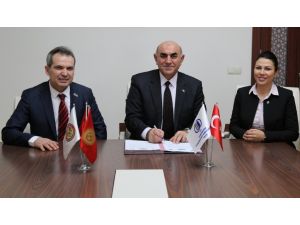 Kırgızistan-Türkiye Manas Üniversitesi ile ESOGÜ arasında işbirliği protokolü