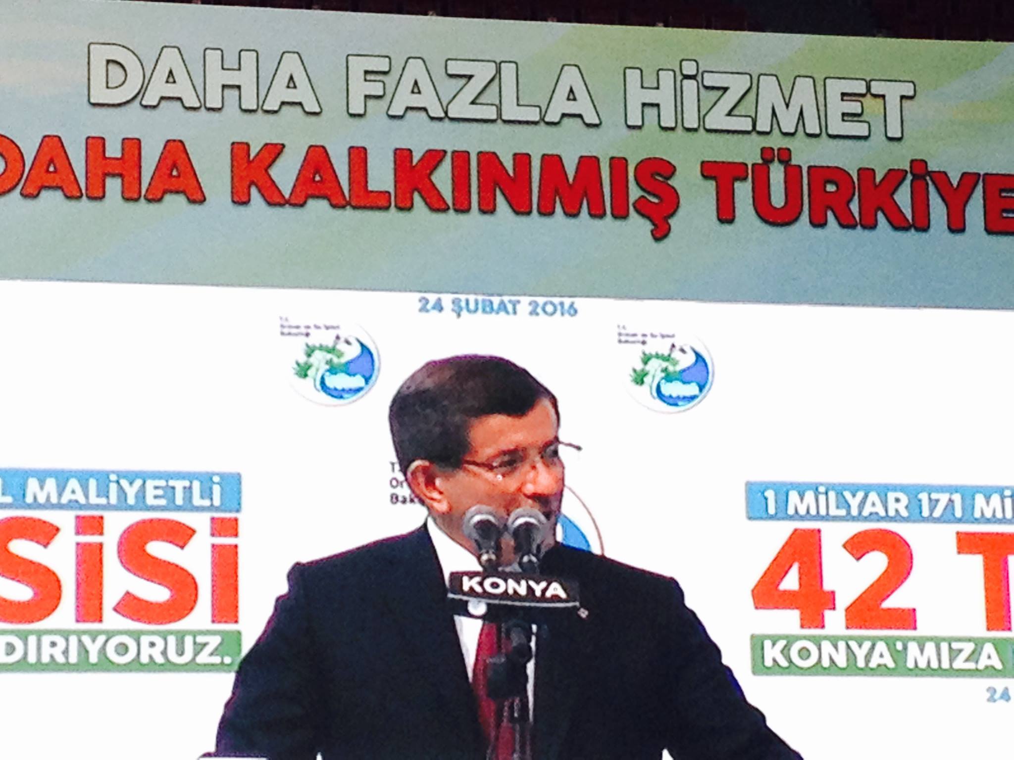 Davutoğlu: Konya'ya teşekküre geldim