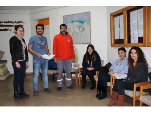 Avanos'ta belediye çalışanlarına yönelik anket uygulaması