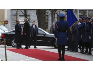 Arnavutluk Cumhurbaşkanı Nishani Bosna Hersek'te: