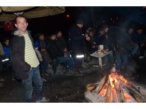 Kilimli'deki işçilerin eylemi