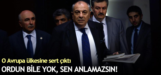 Türkeş'ten o ülkeye sert cevap: Ordun bile yok, sen anlamazsın