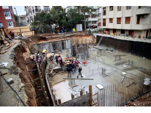 Yeşilköy'de toprak kayması: 1 yaralı