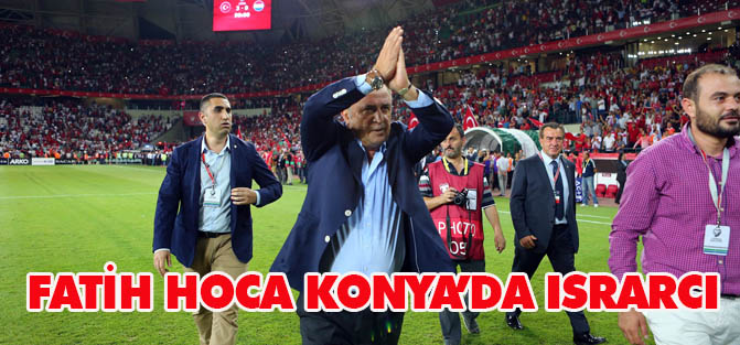 Fatih Terim Konya'da iddialı: Yenilmeyiz...