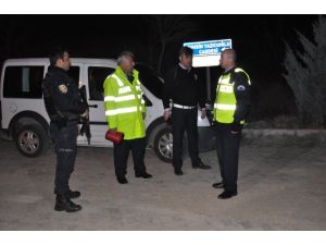 Nevşehir'deki hırsız-polis kovalamacası