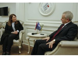 AK Parti Ekonomi İşleri Başkan Yardımcısı Günay'dan ETO'ya ziyaret