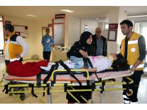 Motosikletin çarptığı çocuk yaralandı