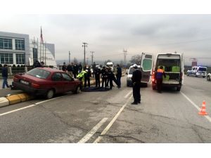 Sakarya'da otomobilin çarptığı kadın öldü