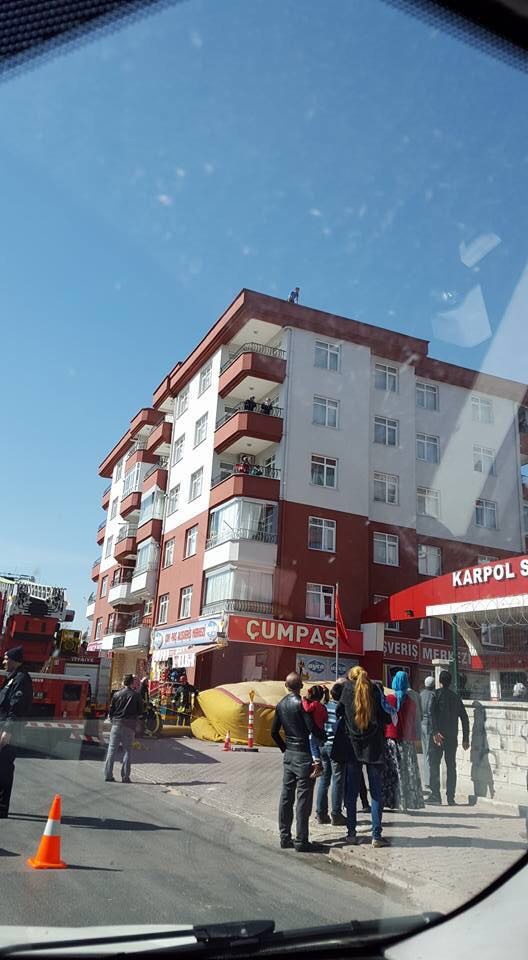 Konya'da intihar girişimi!