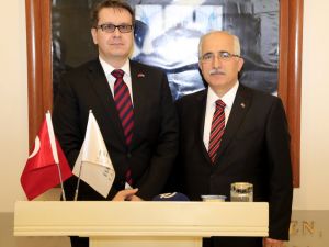 Büyükelçi Kafka'dan, Vali Tuna'ya ziyaret