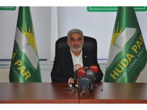 HÜDA PAR Genel Başkanı Yapıcıoğlu: