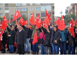 Alan kılavuzlarından şehitler için dua