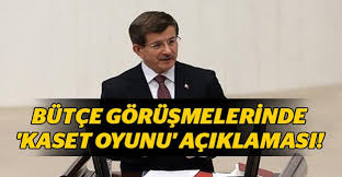 Davutoğlu: 'Benim liderliğe gelişimde kaset oyunları olmadı'