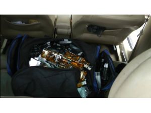 Edirne'de "kaçak içki ve sigara" operasyonu