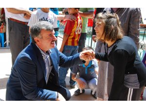 Büyükşehir her zaman engellilerin yanında