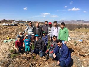 Hüyük'te 5 bin sedir fidanı toprakla buluşturuldu