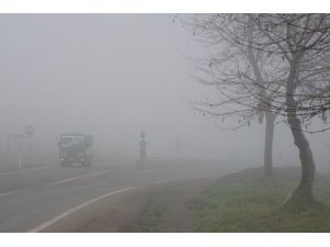 Tekirdağ'da yoğun sis