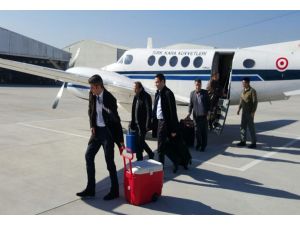 Kara Havacılık Komutanlığı uçağı organ nakli için havalandı
