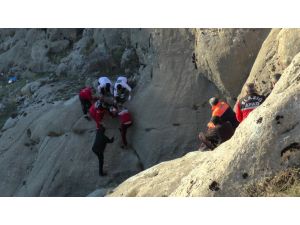 Fotoğraf çekerken uçurma yuvarlandı