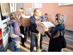 Suriyelilere insani yardım