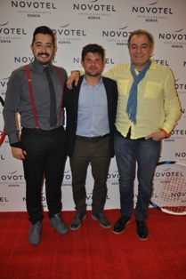 Tenisçiler bir arada