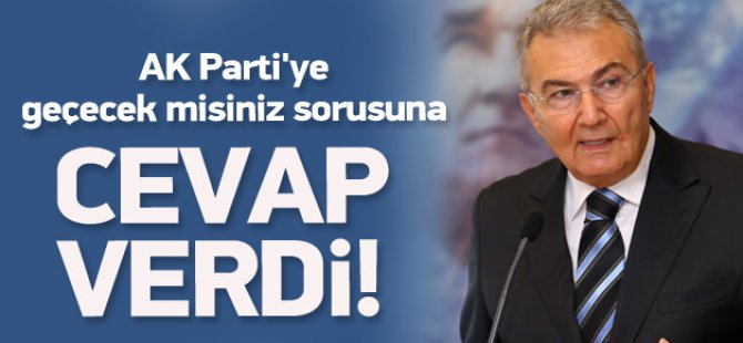 Deniz Baykal'a AK Parti'ye geçecek misiniz sorusu
