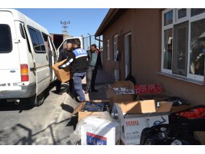 Kargo tırında kaçak sigara sevkiyatı