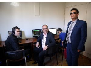 Görme engellilere "çağrı merkezi" eğitimi