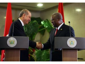 Erdoğan ve Mahama ortak basın toplantısı