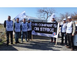 Nevşehir'deki sıcak hava balonu işçilerinin grevi