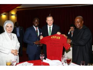 Cumhurbaşkanı Erdoğan, Gana'da