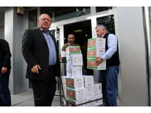 Osmaniye'den Sur'daki güvenlik güçlerine "yer fıstığı"