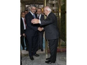 TBMM Başkanı Kahraman'ın kabulü