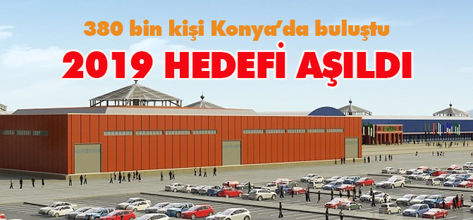 TÜYAP Konya'da 2019 hedefini aştı