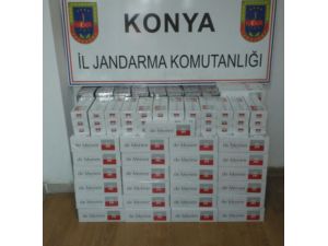 Konya'da sigara kaçakçılığı operasyonu