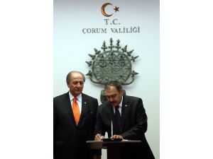 Orman ve Su İşleri Bakanı Eroğlu Çorum'da