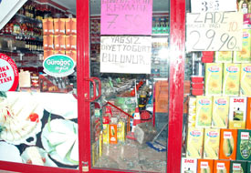 Kulu'da marketten hırsızlık