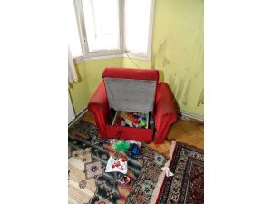 Yangında ölen babaanne ile iki torunu son yolculuğuna uğurlandı