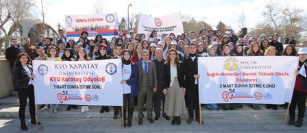 KTO Karatay Üniversitesi Odyoloji Topluluğu ile “Konya İşitiyor”