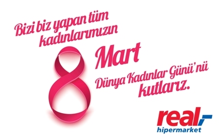 REAL’den Kadınlar Günü’ne özel kampanya
