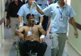 Bıçaklı kavga: 1 yaralı