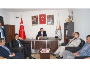 AK Parti İl Başkanı Yamalı, Çubuk'u ziyaret etti