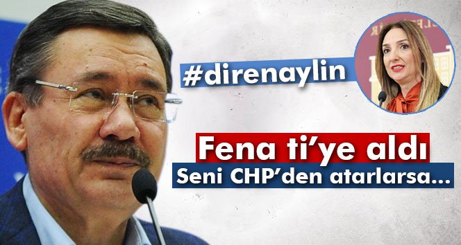 Melih Gökçek, Nazlıaka'yı yine ti'ye aldı!